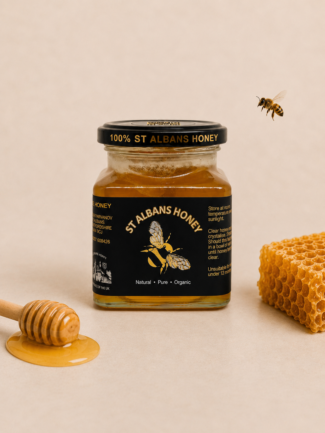 Large Runny Honey - Square Jar