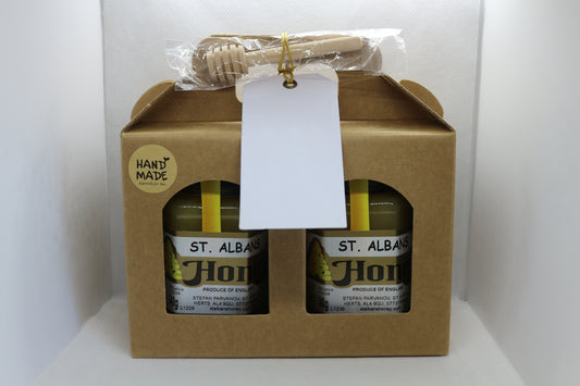 Set Honey Gift Box - White Tag - Large