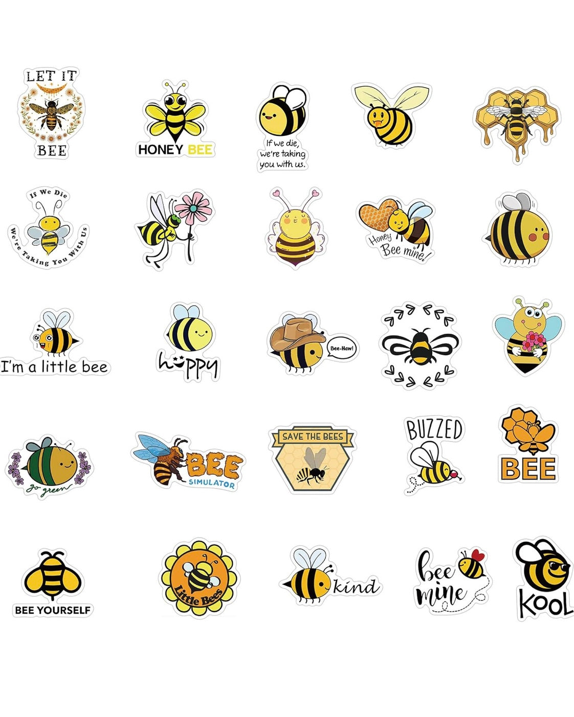 Bee Stickers