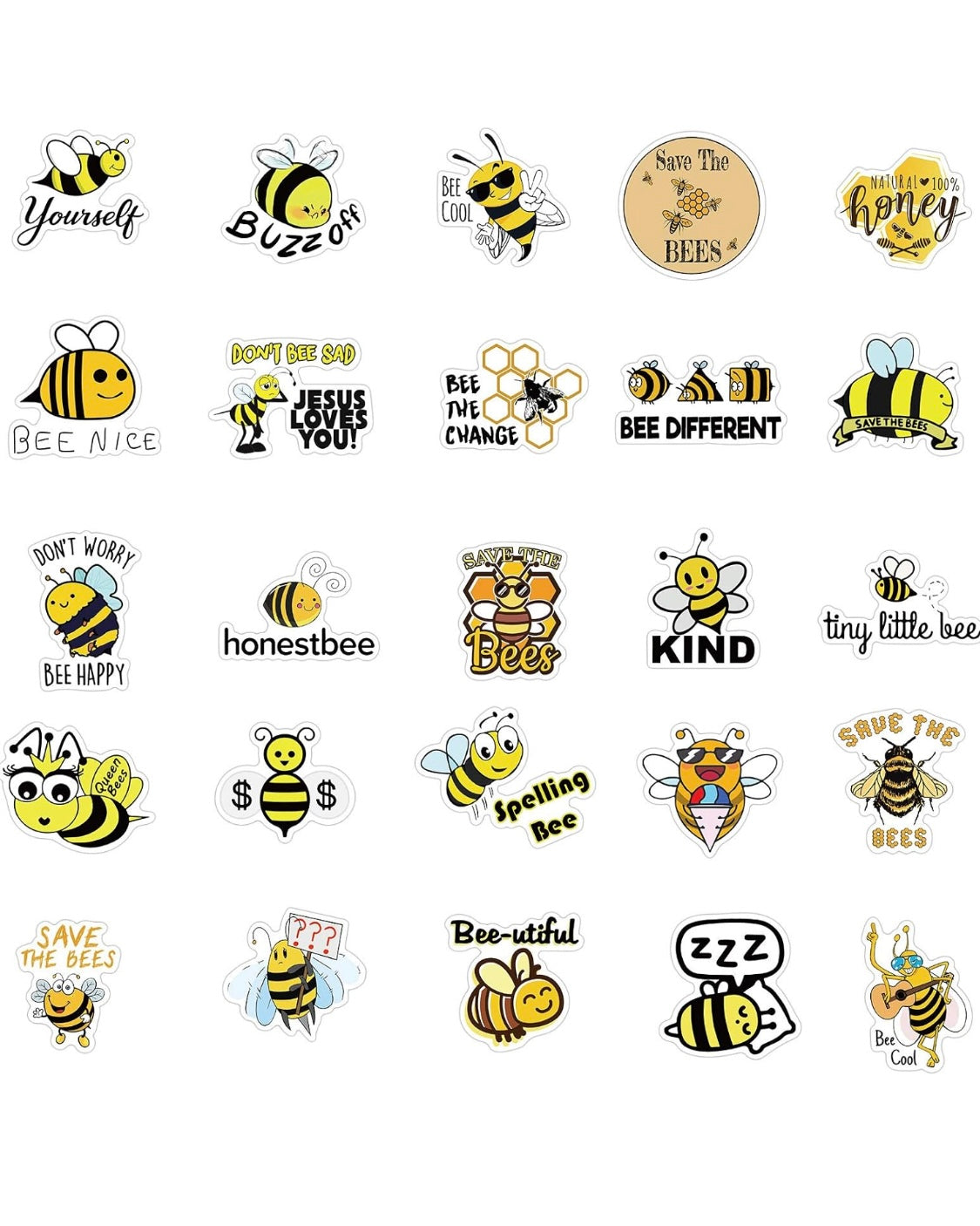 Bee Stickers